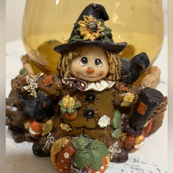 Fall Decor Other - Sale! Autumn Scarecrow Candle Holder